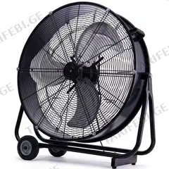 ვენტილატორი Reffon FE-60B-BK 124W შავი ლითონი