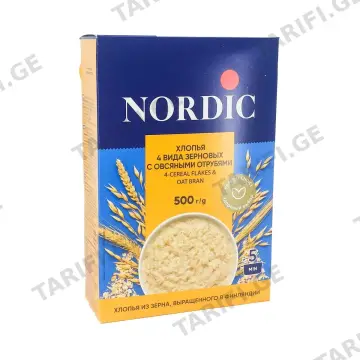ფაფა შვრიის ფაფა 4 მარცვალი 0060 ნორდიკი - Nordic