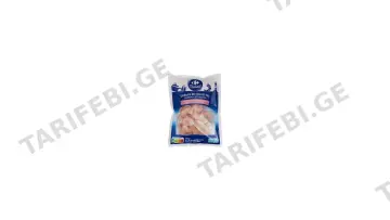 Carrefour კრევეტების კუდი მოხარშული 300გრ