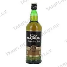 ვისკი /Clan Macgregor 40 %/1ლ