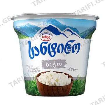 სანტე ხაჭო უცხიმო 0% 180 გ..