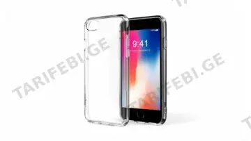 iPhone 8 Plus გამჭირვალე ქეისი